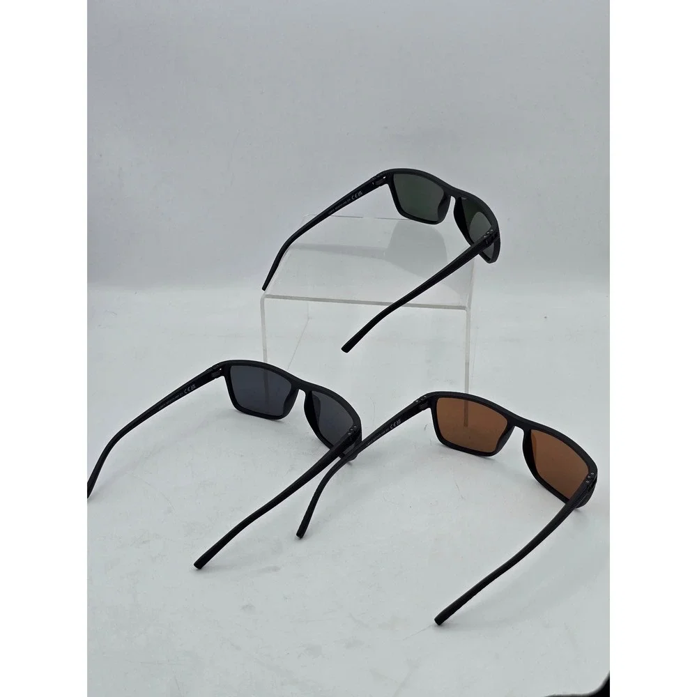 StoryCoast Sunglasses 3 Pack Mens OS Black Textured Polarized L5811 - NEW
